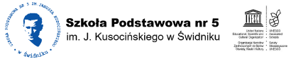 Szkoła Podstawowa nr 5 im. Janusza Kusocińskiego — logo